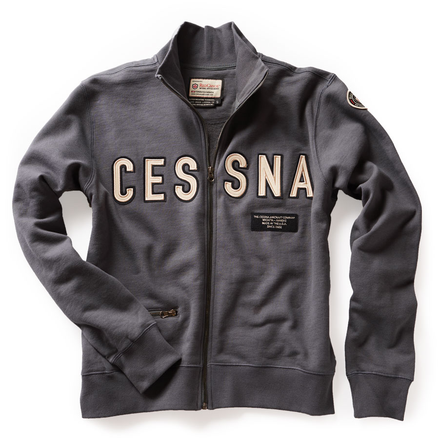 Cessna Full Zip Sweatshirt | Red Canoe | Official Site