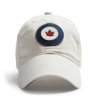 Red Canoe RCAF cap, Stone Front view