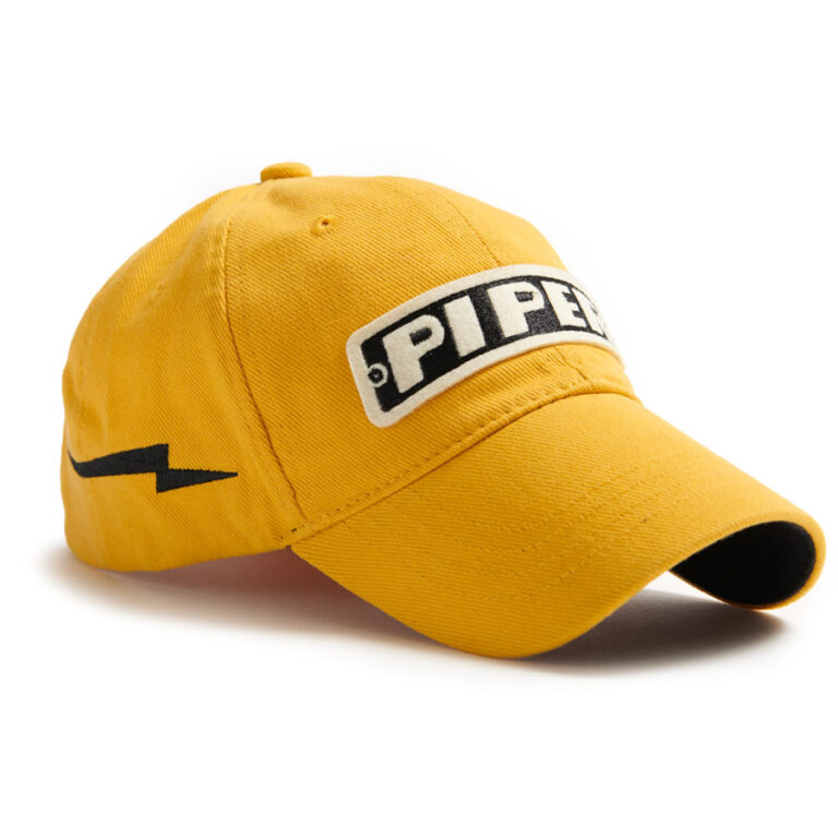HAT WITH PIPER EMBLEM AIRPLANE PATCH LOW PROFILE KHAKI 