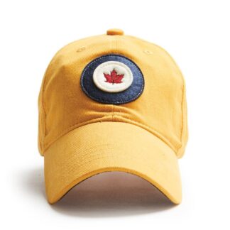 Red Canoe RCAF Cap, Burnt yellow, front
