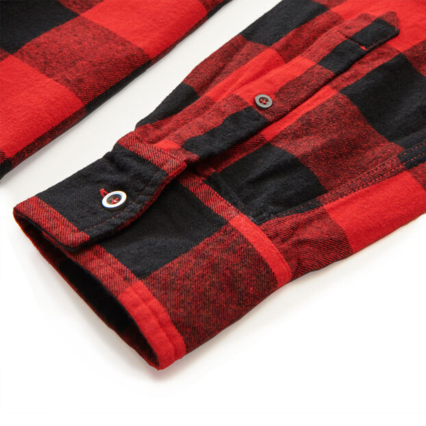 Plaid-Shirt_sleeve-detail Plaid-Shirt_sleeve-detail
