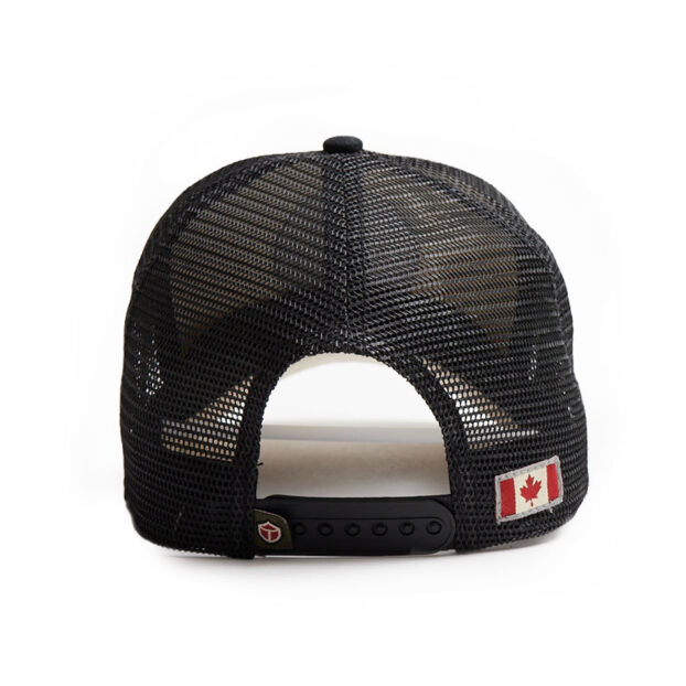 U-CAP-TRUCKER-BK_back U-CAP-TRUCKER-BK_back