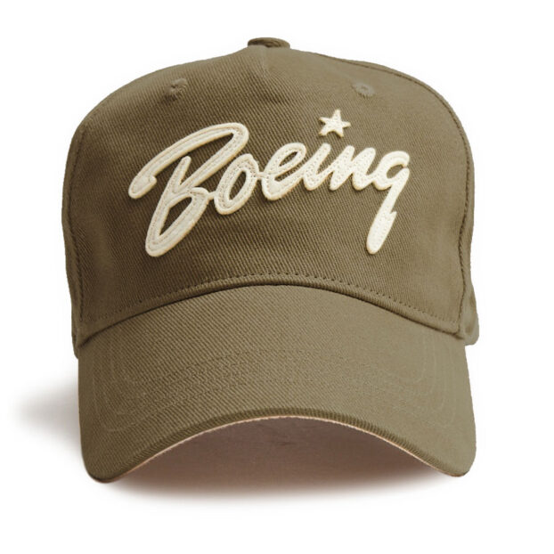 Boeing Appliqué Cap, Khaki