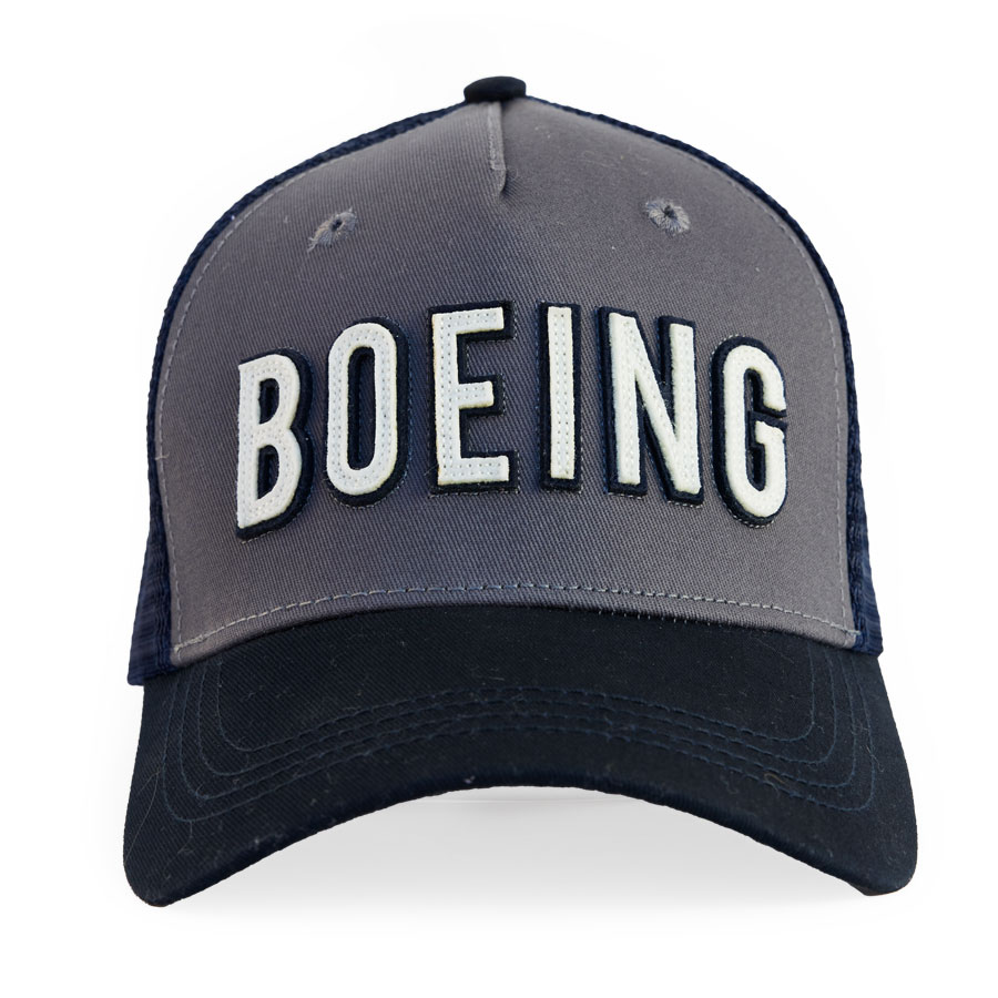 Boeing Mesh Back Cap, Navy and Grey | Red Canoe | Official Site