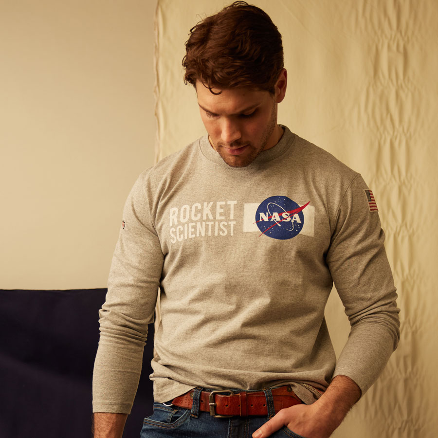NASA One Giant Leap Long Sleeve T-Shirt