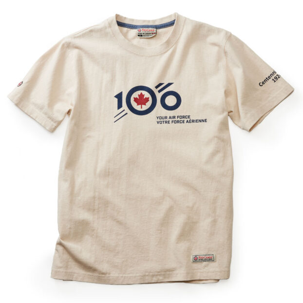 RCAF 100 T-Shirt, Stone | Red Canoe | Official Site