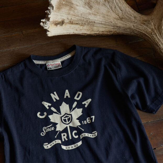 Heritage T-Shirt, Navy | Red Canoe | Official Site
