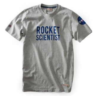 NASA Rocket Scientist T-Shirt, Grey